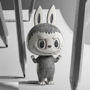 THE MONSTERS - MEGA LABUBU 素描